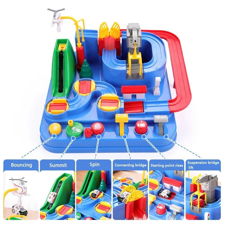 Children’s Mechanical Vehicle Track Game - product detail 8