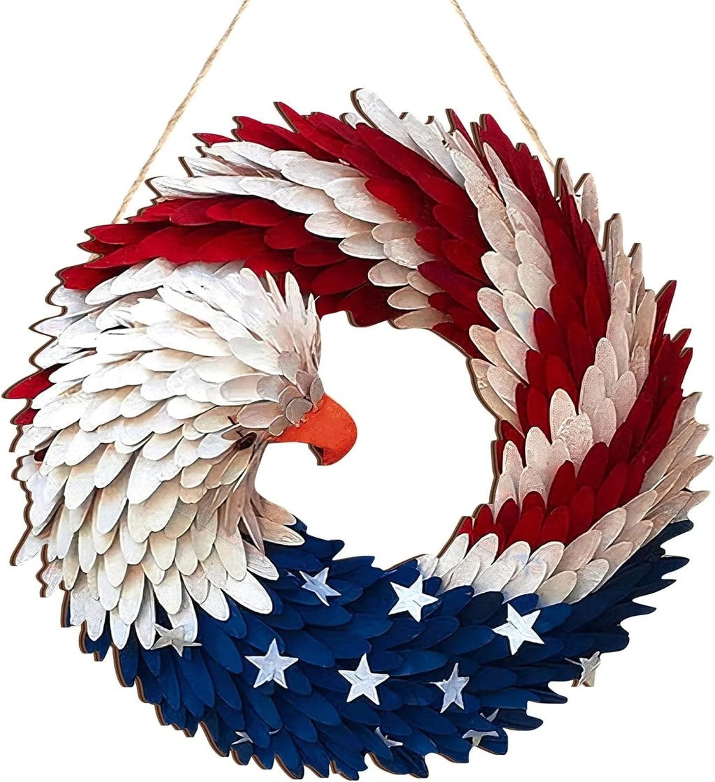 Eagle Wreath Easter Independence Day Decorations - product detail 2