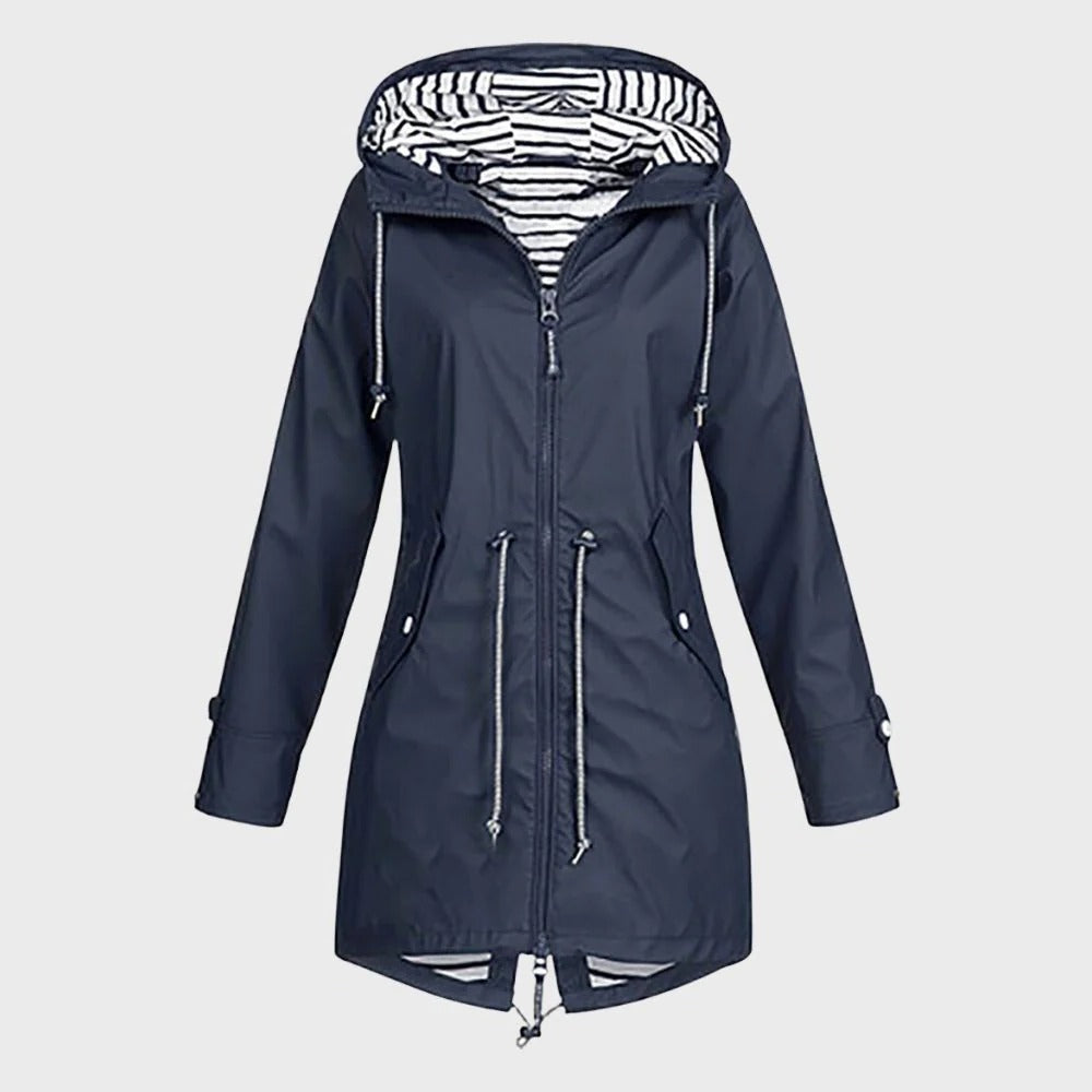 Long Rain Jacket For Women - product detail 3