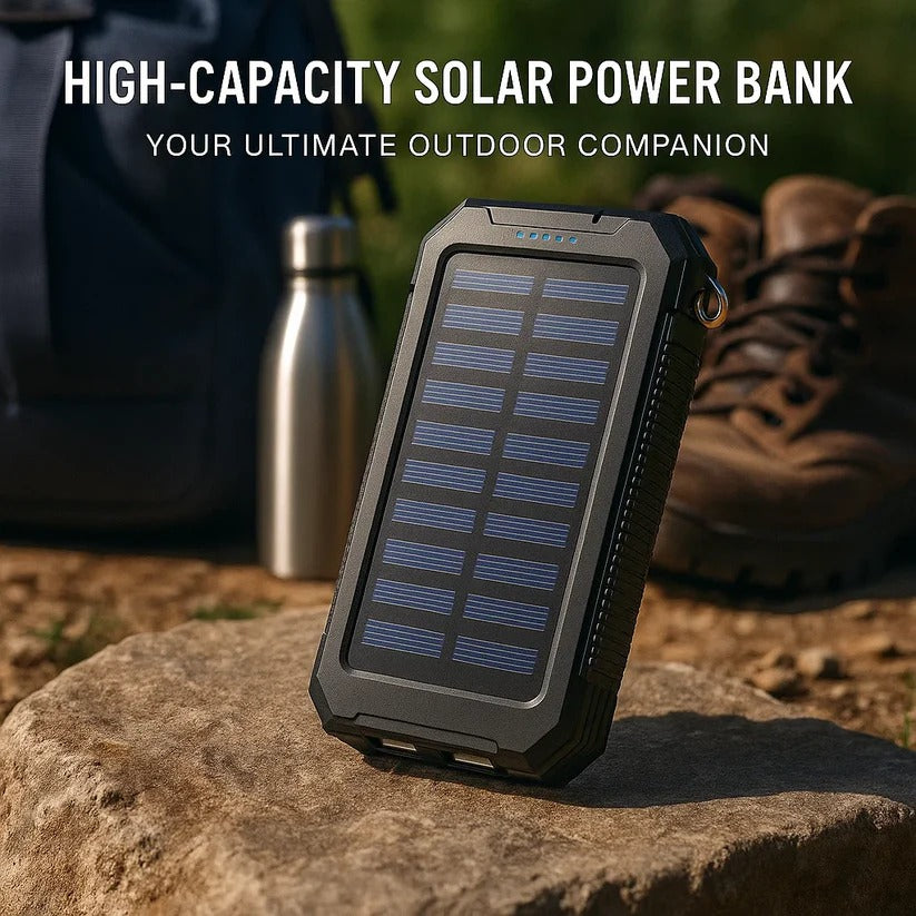 500000mAh Solar Charger Waterproof Power Bank External - product detail 4