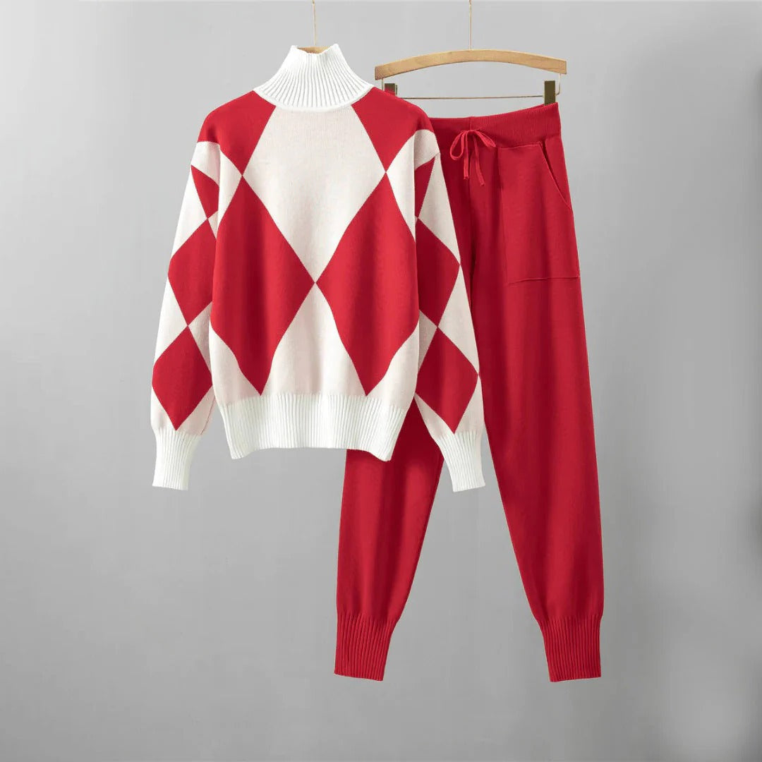 Warm Sweater and Pants Set - product detail 3