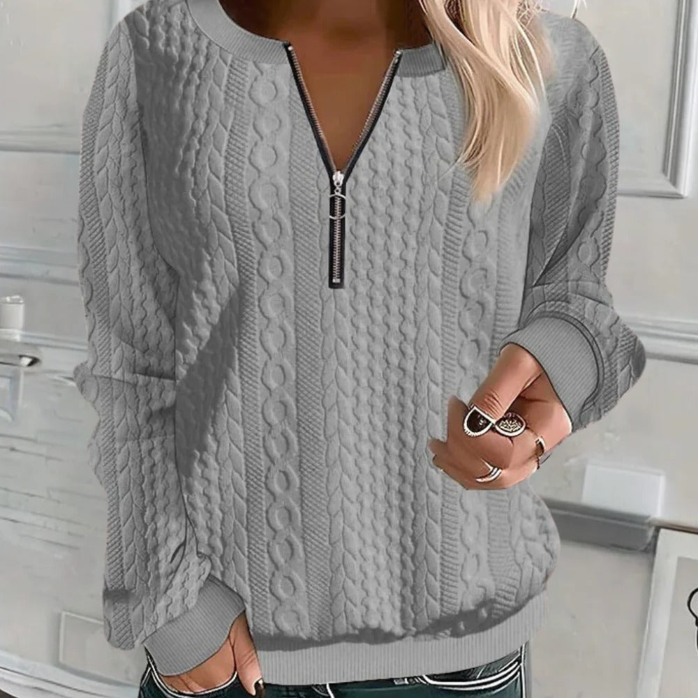 Soft and Casual Textured Sweater For Women - product image 1