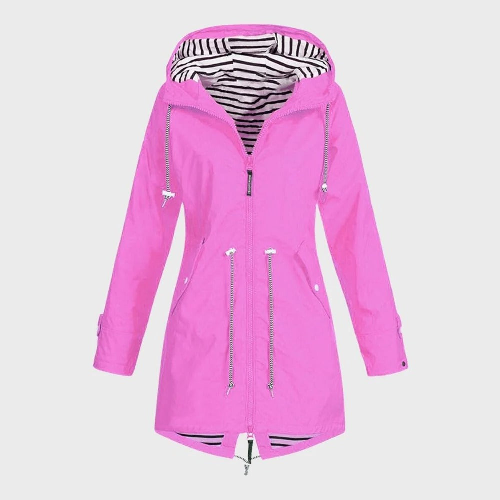 Long Rain Jacket For Women - product detail 4