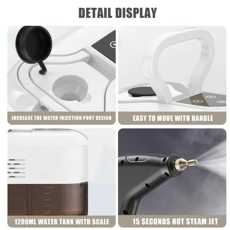 2500W High Pressure Steam Cleaner with Gloves - product detail 7