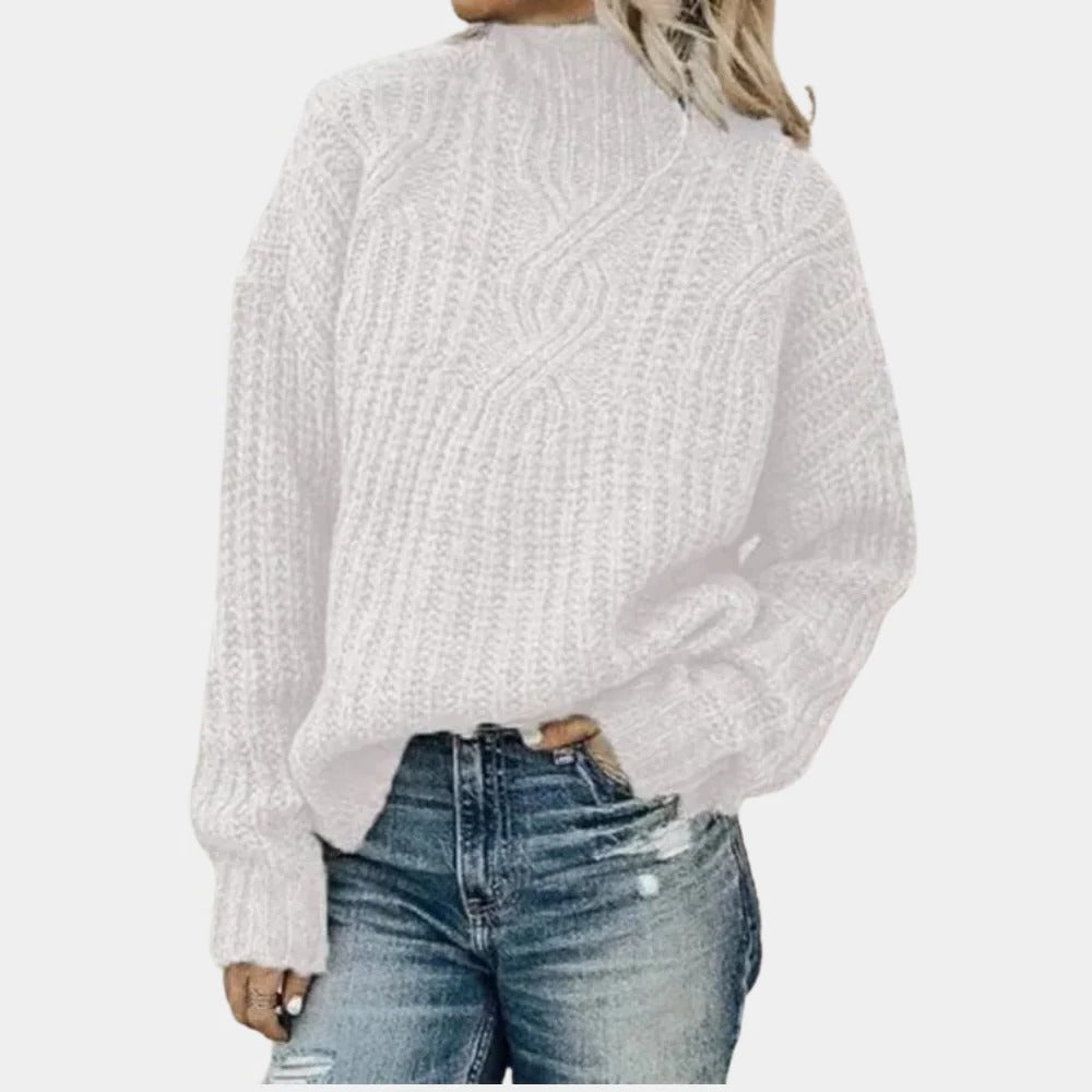 Soft Knitted Women's Sweater - product detail 3