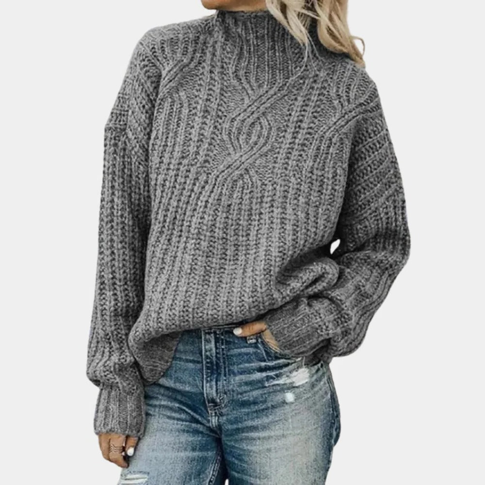 Soft Knitted Women's Sweater - product detail 2