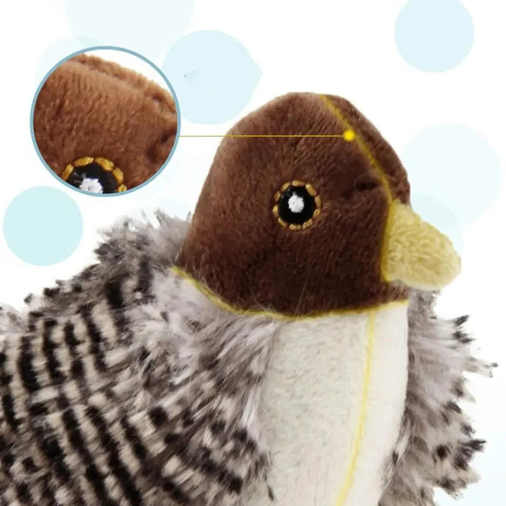 Interactive Sound Bird Cat Toy - Flapping Feather Fun - product detail 2