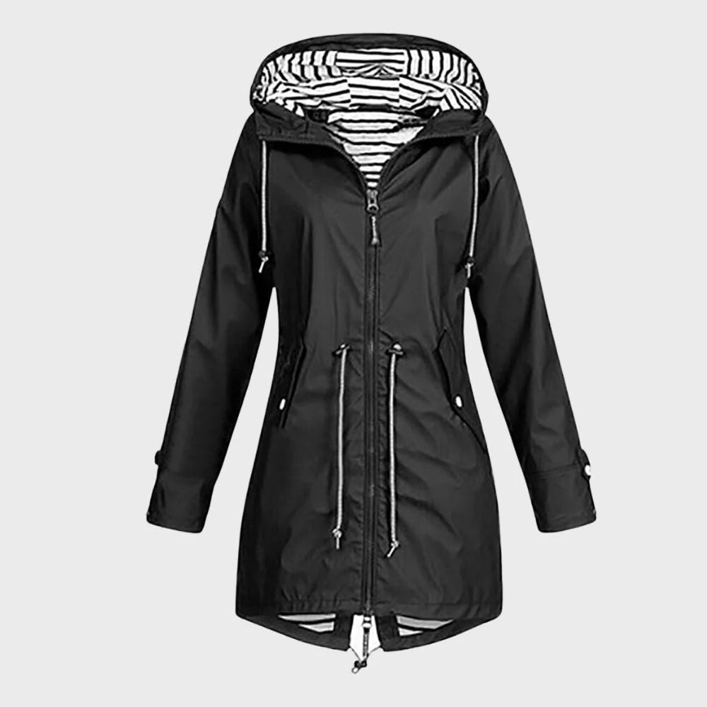 Long Rain Jacket For Women - product detail 6