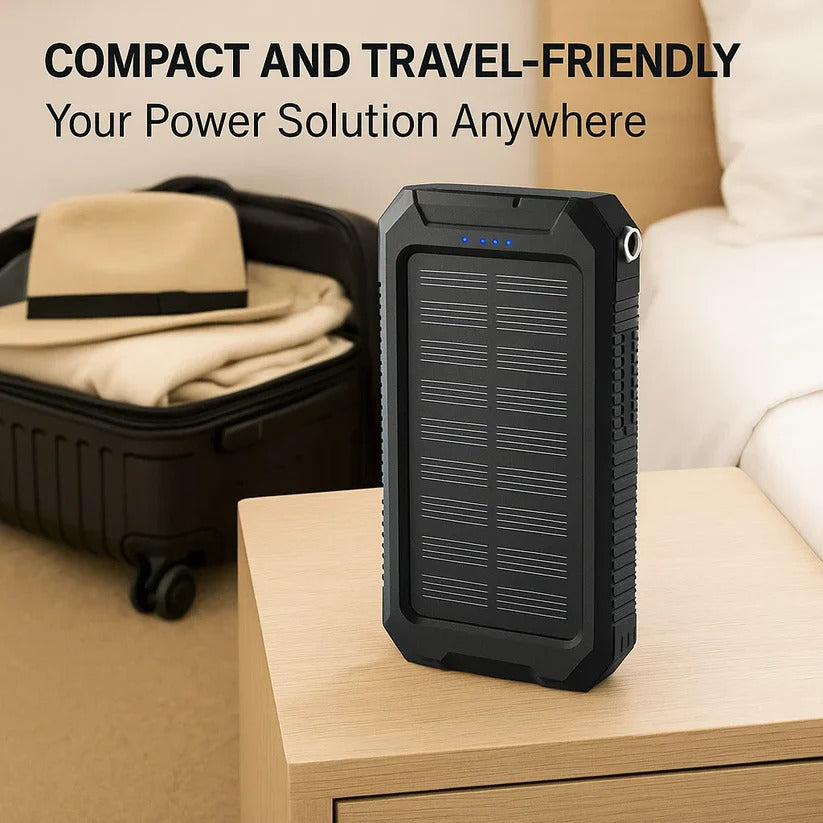 500000mAh Solar Charger Waterproof Power Bank External - product detail 7