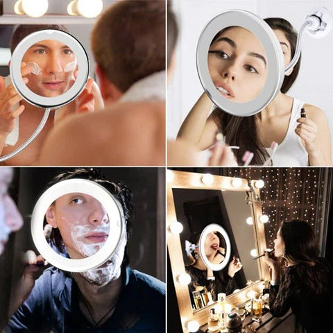 LED 10x Magnifying Mirror - product detail 2