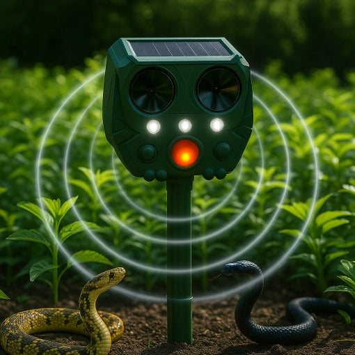 NOMOVA Ultrasonic Solar Snake Repeller