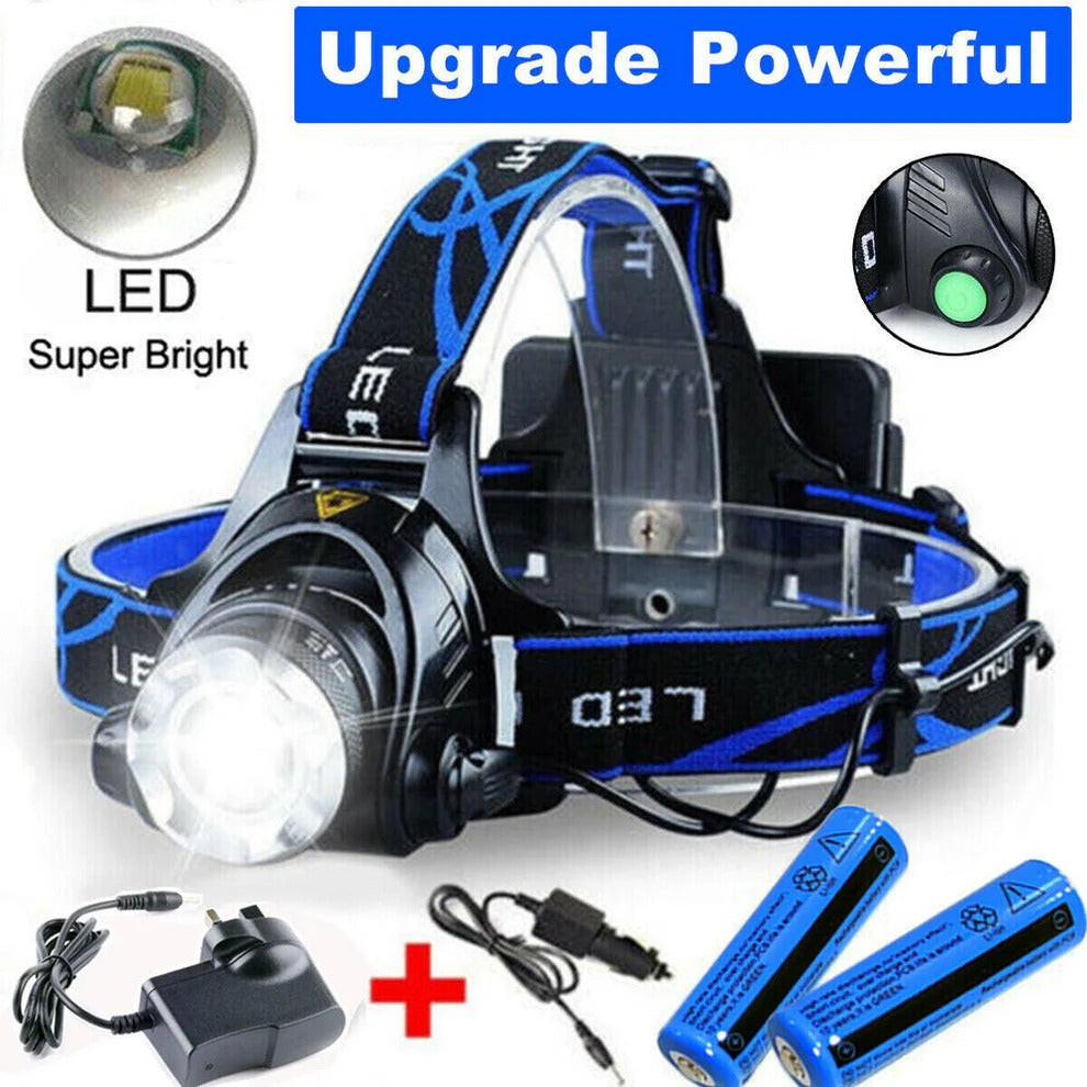 990000LM Rechargeable LED Headlamp - product detail 2