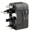 NOMOVA Worldwide Travel Adapter with Dual USB Charging Ports