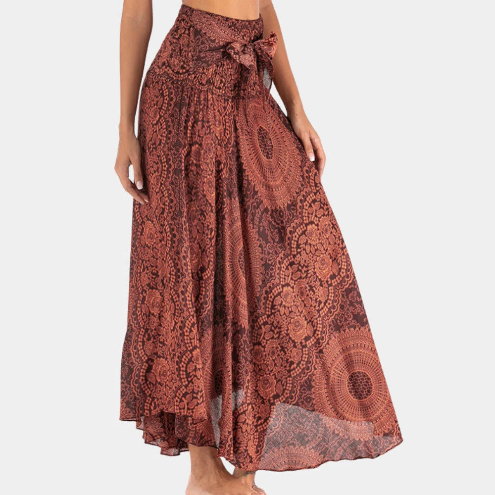 Bohemian Maxi Skirt For Women - product detail 8