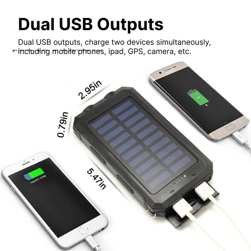 500000mAh Solar Charger Waterproof Power Bank External - product detail 9
