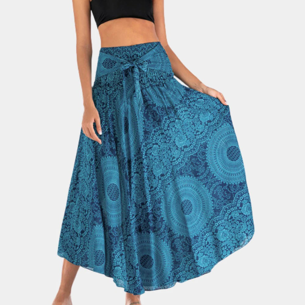 Bohemian Maxi Skirt For Women - product detail 7