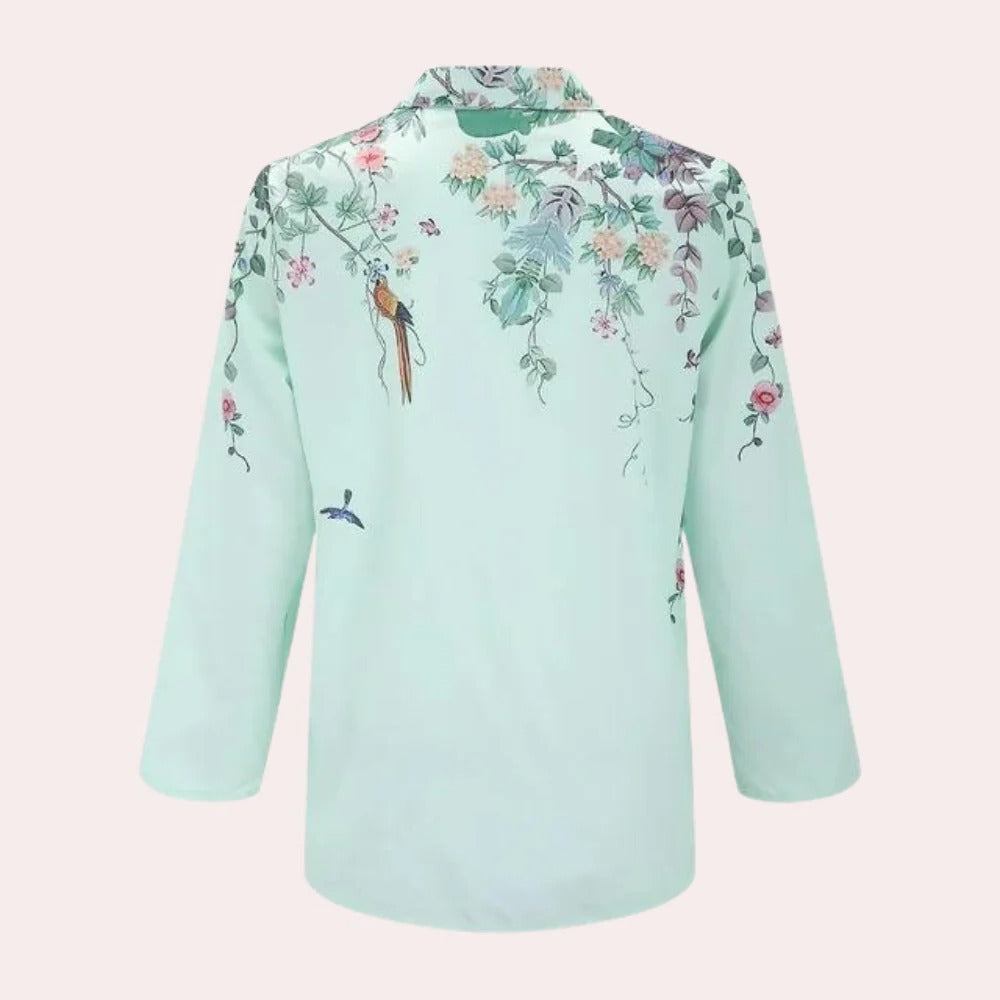 Floral Ladies Blouse - product detail 4