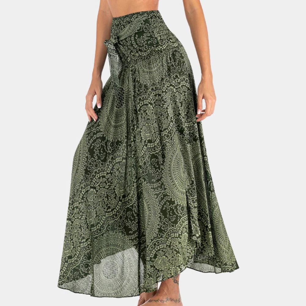Bohemian Maxi Skirt For Women - product detail 4