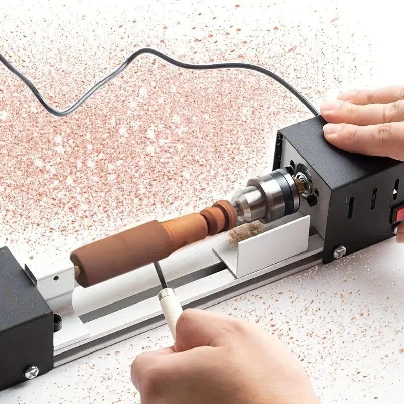 Mini Wood Lathe Machine - product detail 3