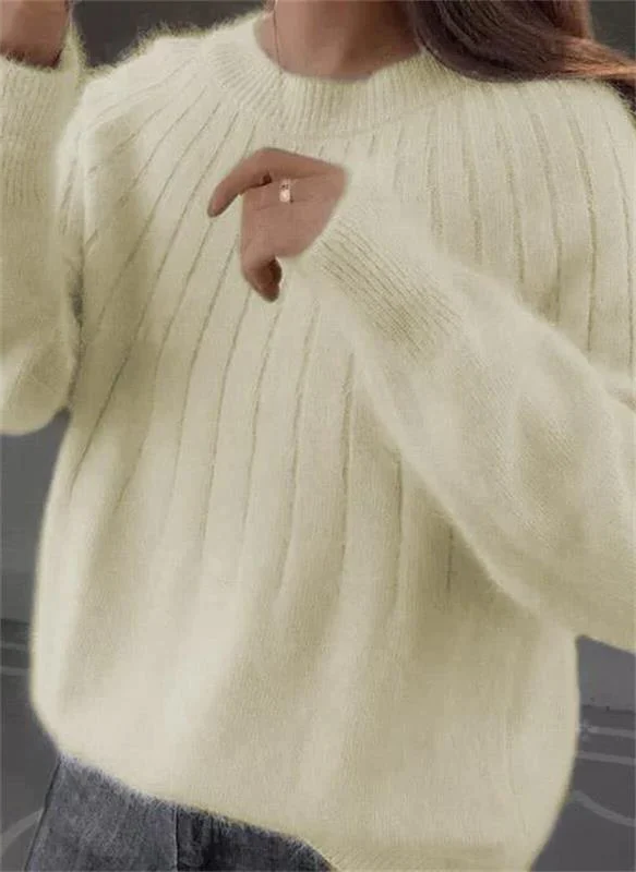 Soft Cashmere Knitted Sweater for Women - Warm and Luxury - product image 4