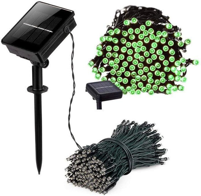 17-Meter String of 100 LED Solar-Powered Fairy Lights - product detail 3