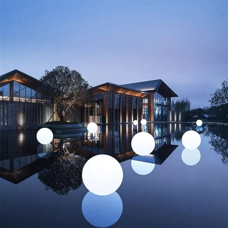 Outdoor Globe Light - Wireless, Weatherproof, 16 Colors LED Sphere light - product image 2