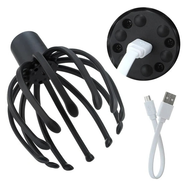 Electric Octopus Head Massager - Relaxing Scalp & Stress Relief Device - product image 2