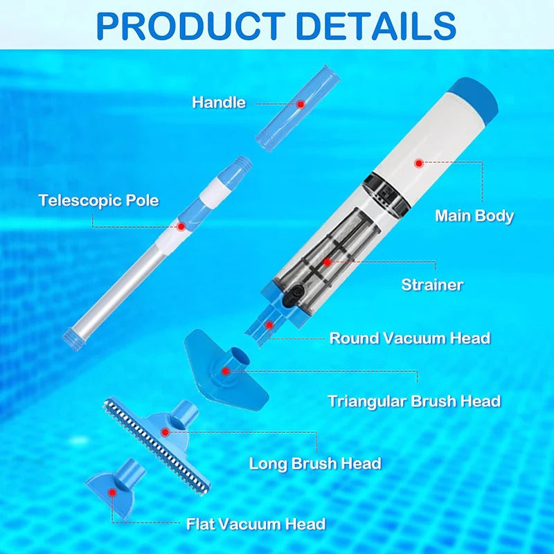 3 in 1 Cordless Rechargeable Pool Vacuum Cleaner - product detail 10