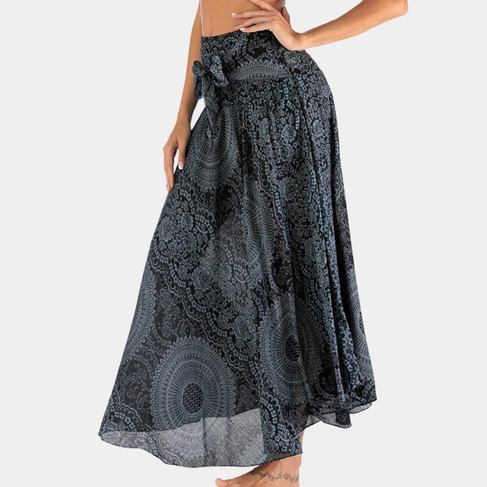 Bohemian Maxi Skirt For Women - product detail 2