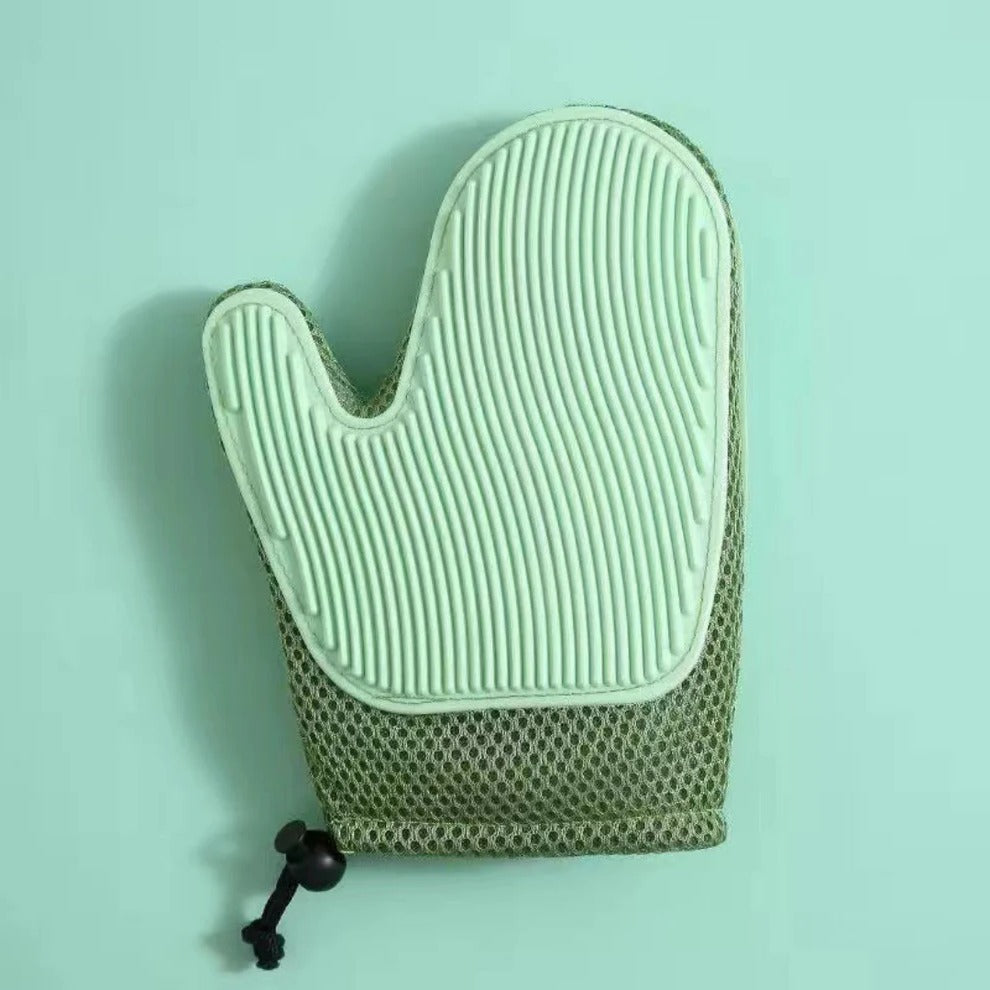 2in1 cat glove for grooming - product detail 9