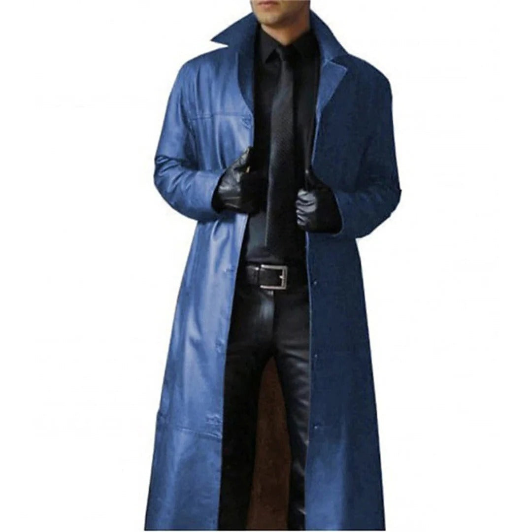 Men's Leather Coat - product image 2