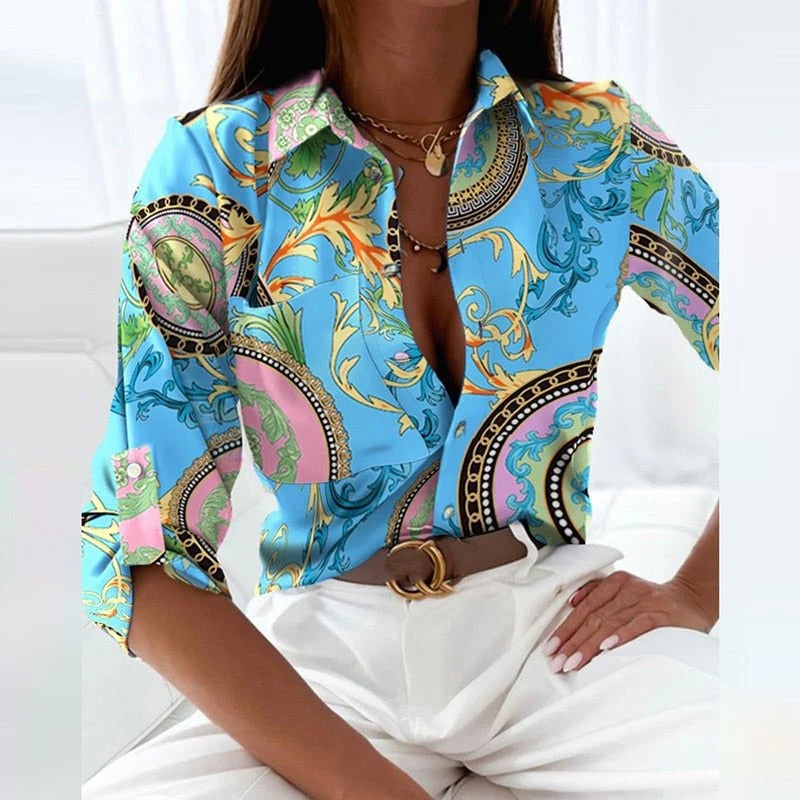 Blouse With Turn-Down Collar - product image 9