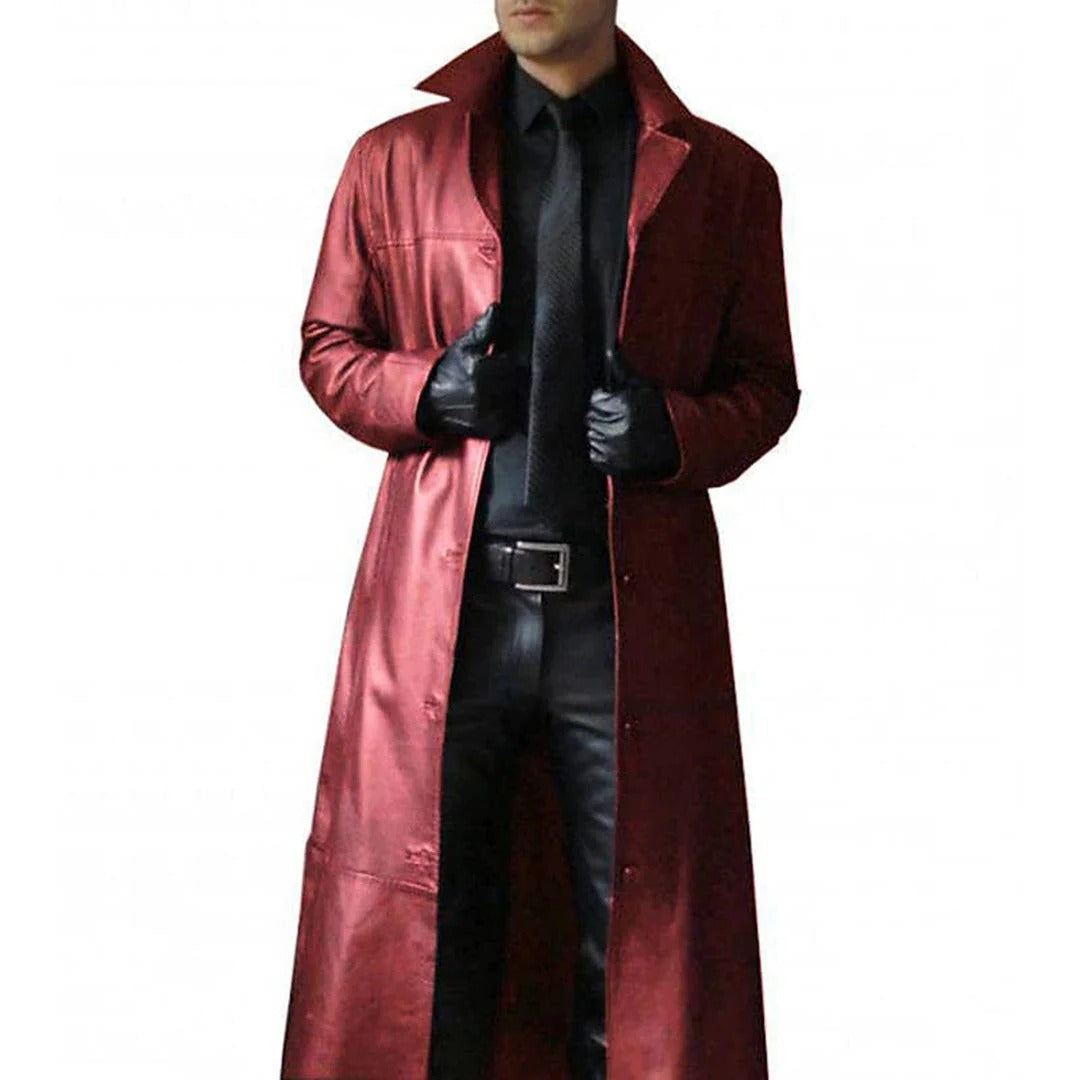 Men's Leather Coat - product image 4