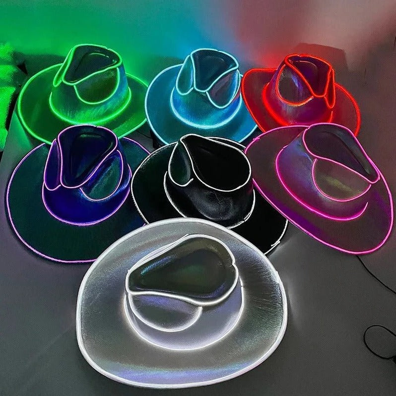 LED Cowboy Hat - product detail 9