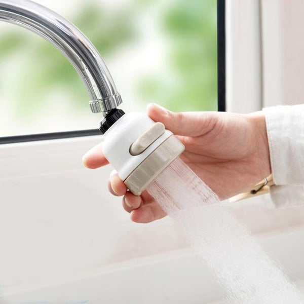 NOMOVA Rotating Faucet Attachment with 3 Spray Modes