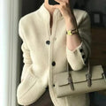 Thick Wool Sweater Jacket For Cold Winter Weather - product image 3