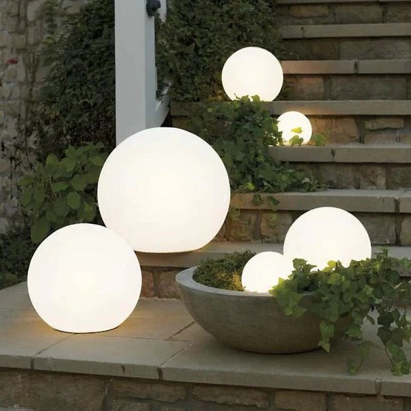 Outdoor Globe Light - Wireless, Weatherproof, 16 Colors LED Sphere light - product image 1