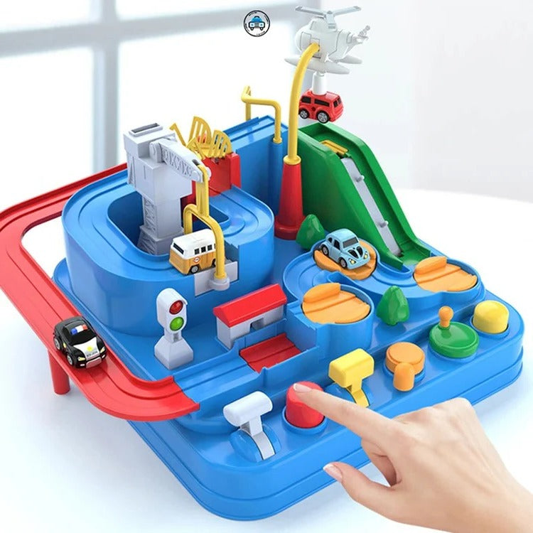 Children’s Mechanical Vehicle Track Game - product detail 6