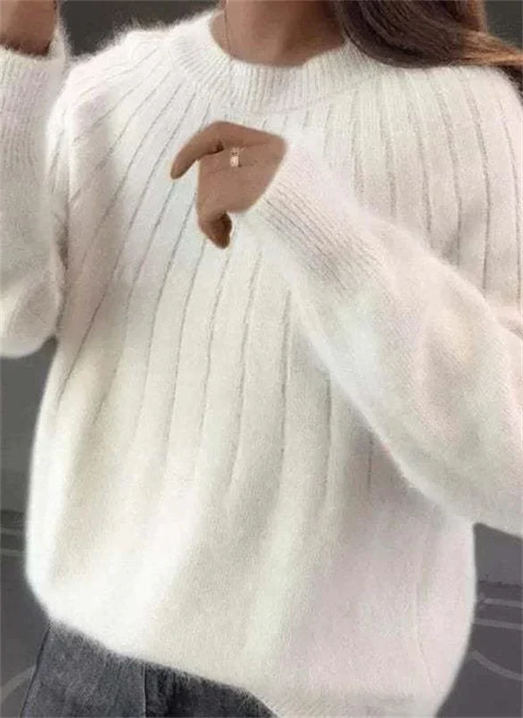 Soft Cashmere Knitted Sweater for Women - Warm and Luxury - product image 5