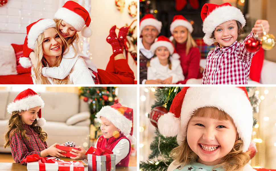 Merry Christmas LED Light Hat Santa Claus - product image 8