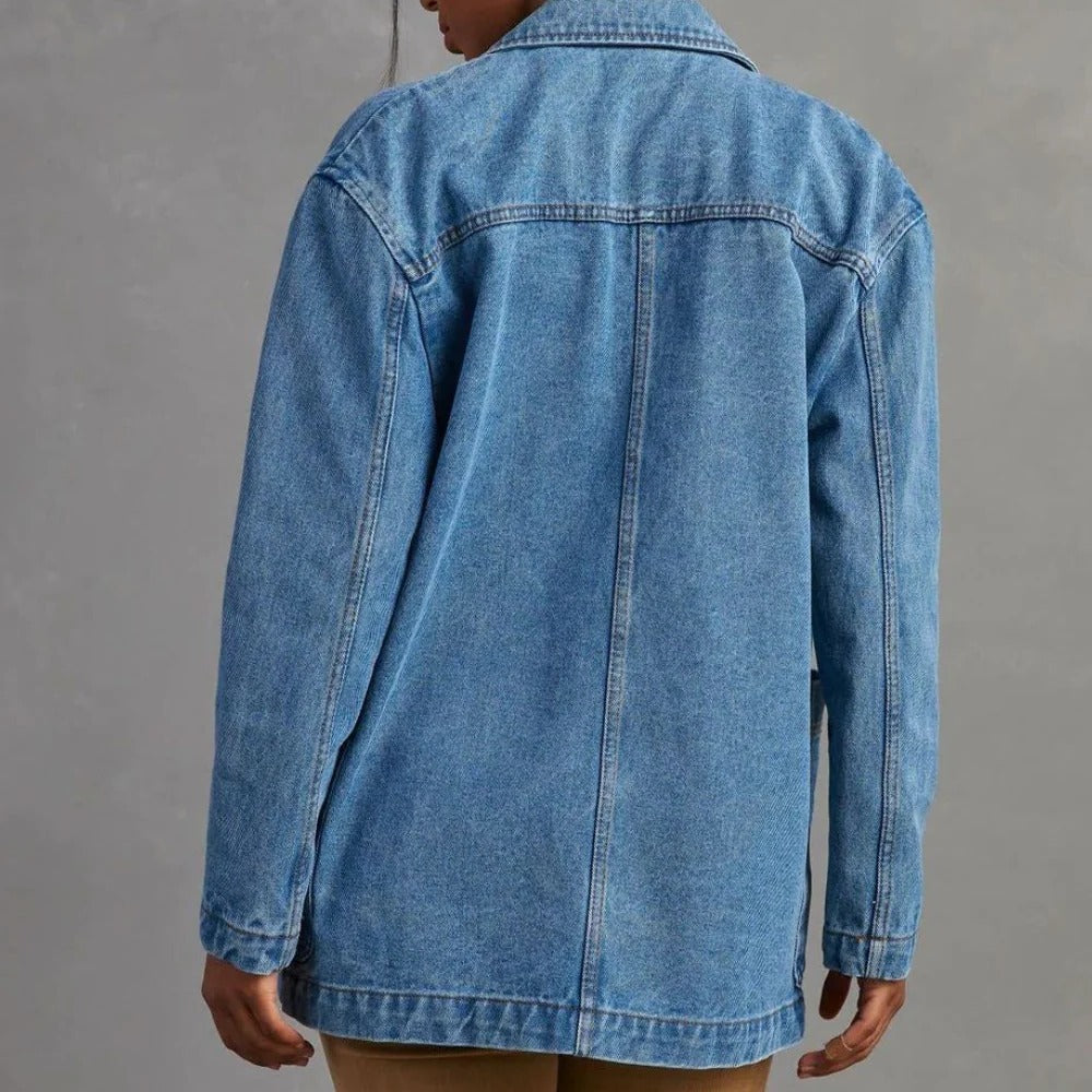 Casual and Stylish Denim Jacket For Women - product detail 5