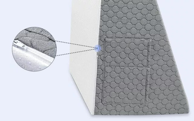 Triangle Memory Foam Wedge Pillow for Sleeping - product detail 9