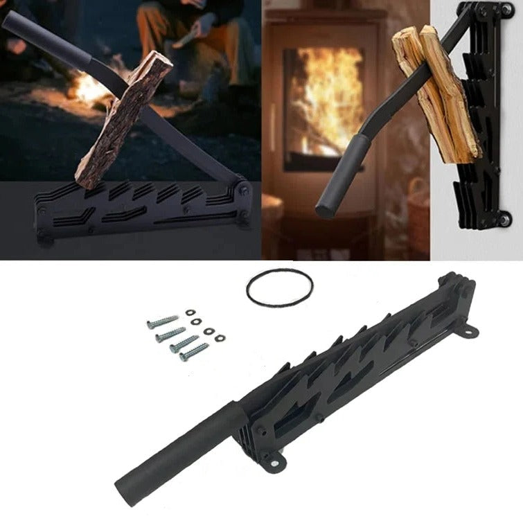 Wall Mounted Firewood Kindling Splitter - product detail 5