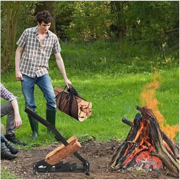 Wall Mounted Firewood Kindling Splitter - product detail 6