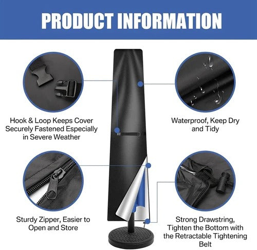 Waterproof Outdoor Parasol Cover - product detail 8