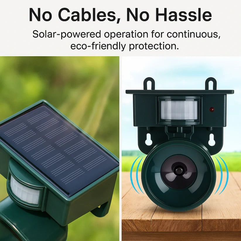 Motion Sensor Bird Deterrent for Crows - product detail 7