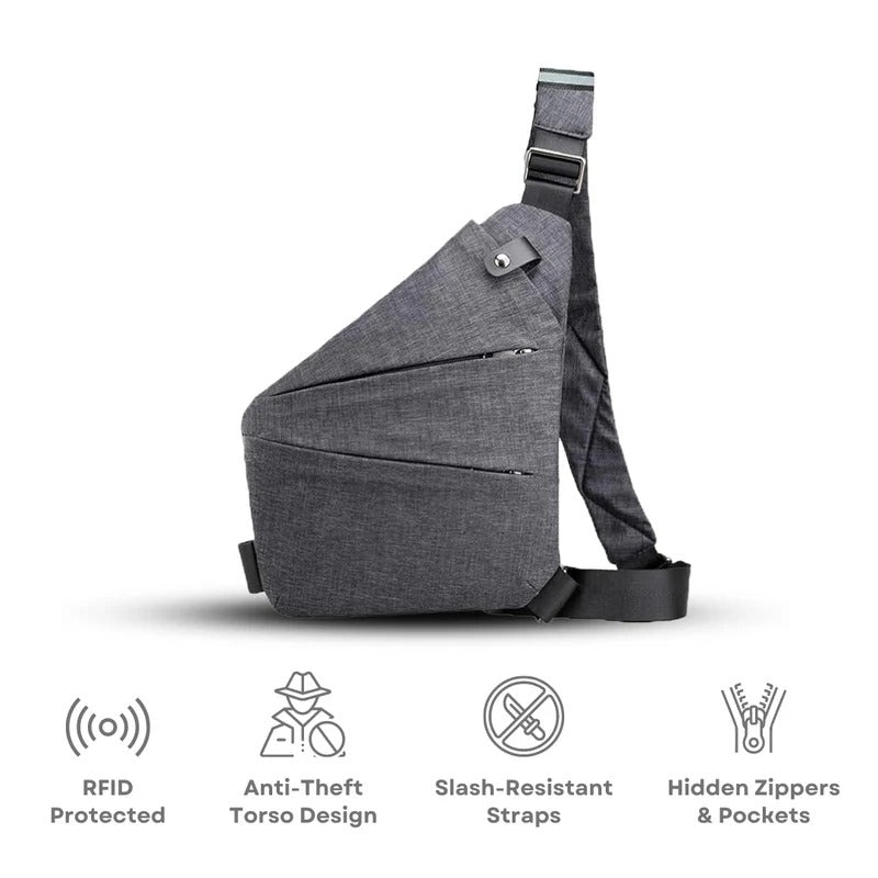 Unisex Anti-Theft Crossbody Bag - product detail 26