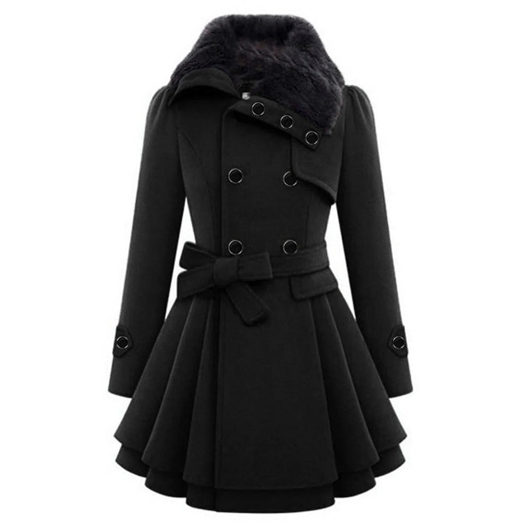 Warm and Long Winter Coat For Women - product detail 7