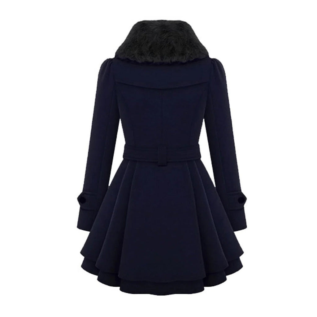 Warm and Long Winter Coat For Women - product detail 9