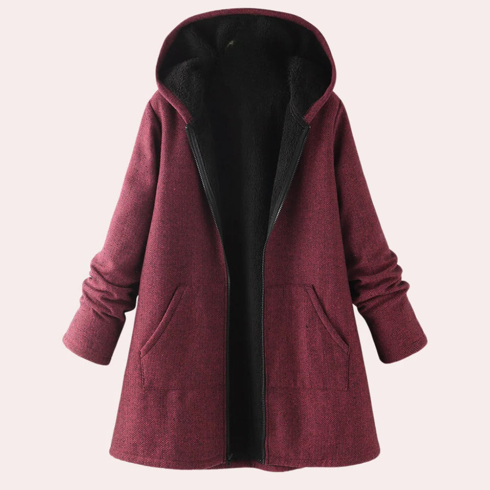 Women's Casual Warm Hooded Jacket - product image 1